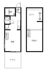 CrossCore愛宕　の物件間取画像